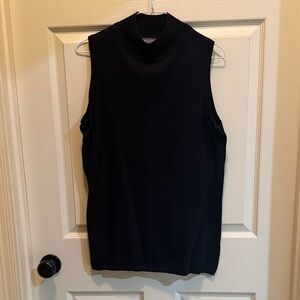 Jessica London Black Sleeveless Tank Top